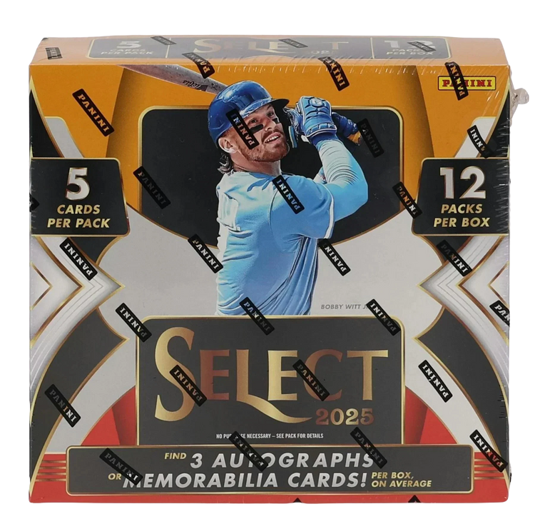 2025 Panini Select Baseball - Hobby Box