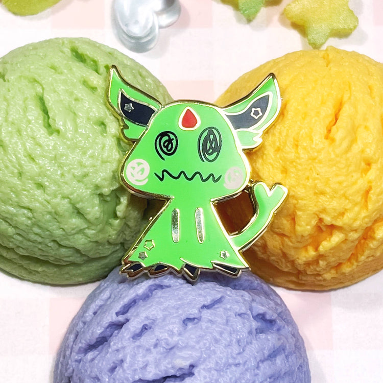 Pokemon: Mimikyu Shiny Espeon Enamel Pin