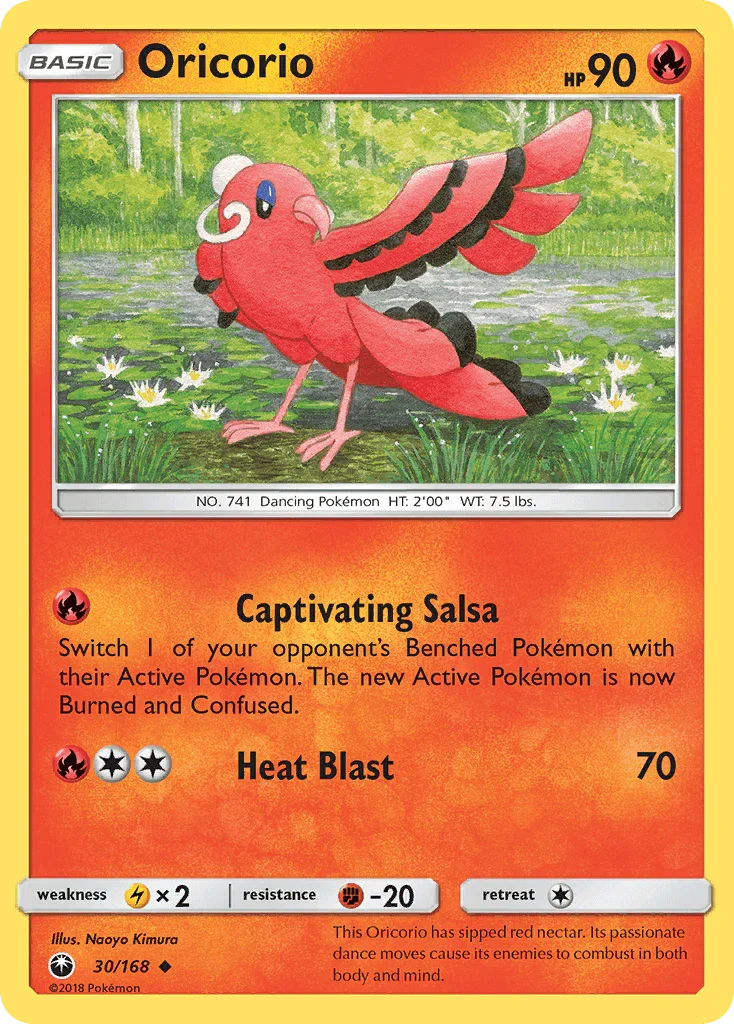Oricorio (30/168) [Sun & Moon: Celestial Storm]