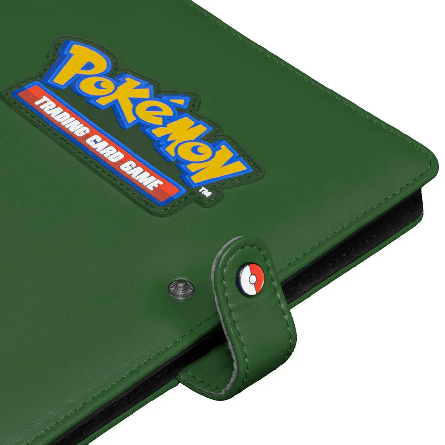 Green 4-Pocket Premium Snap Binder for the Pokémon Trading Card Game