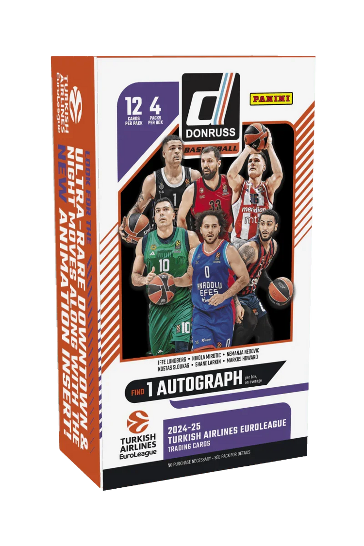 2024-25 Panini Donruss Turkish Airlines EuroLeague - Hobby Box