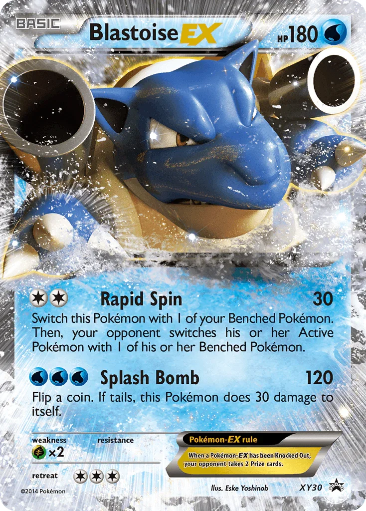 Blastoise EX (XY30) [XY: Black Star Promos]