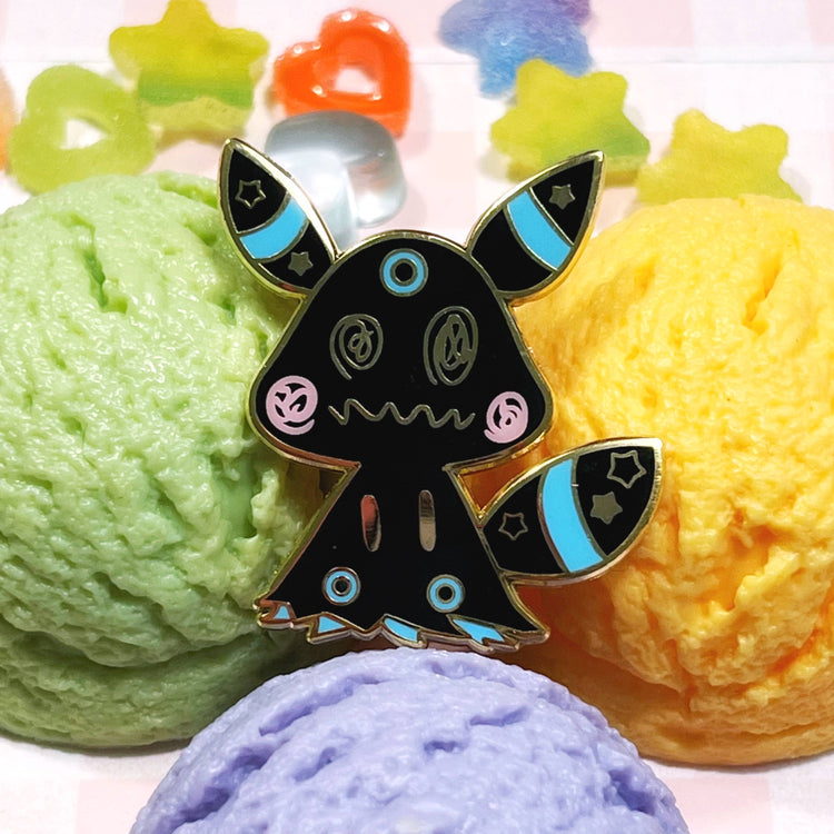 Pokemon: Mimikyu Shiny Umbreon Enamel Pin