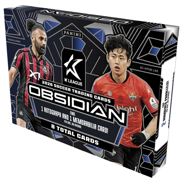 2026 Panini Obsidian K League Soccer - Hobby Box