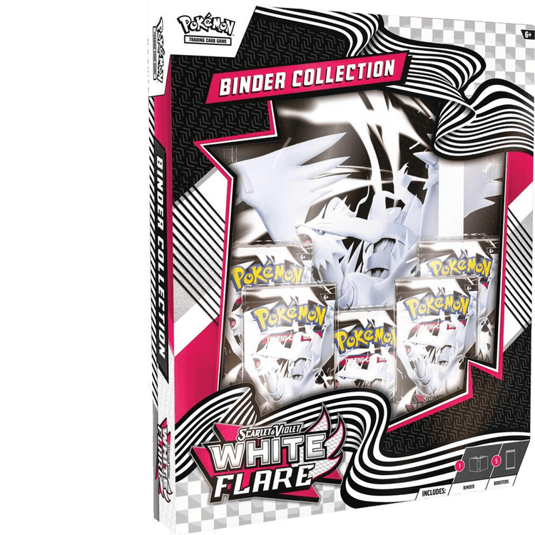 Pokemon Scarlet & Violet White Flare Binder Collection