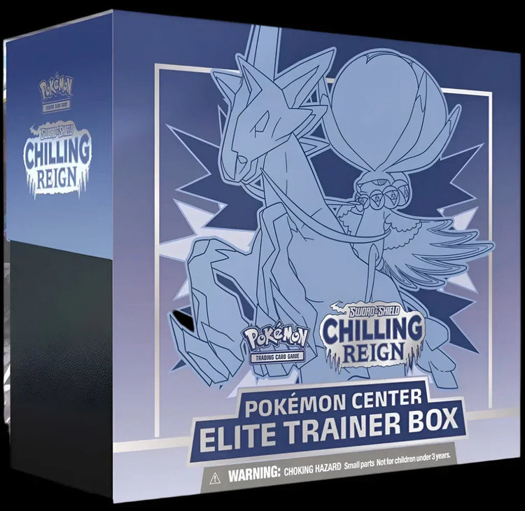 Sword & Shield: Chilling Reign - Elite Trainer Box (Ice Rider Calyrex) (Pokemon Center Exclusive)