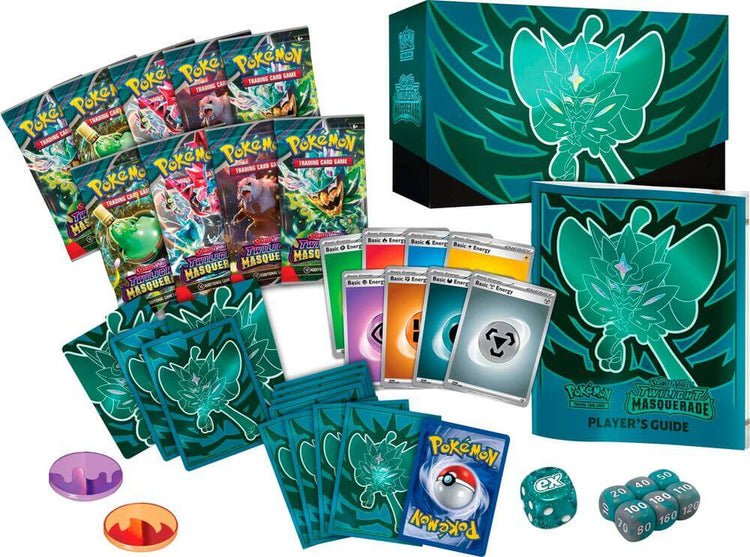 Pokemon Scarlet and Violet Twilight Masquerade Elite Trainer box