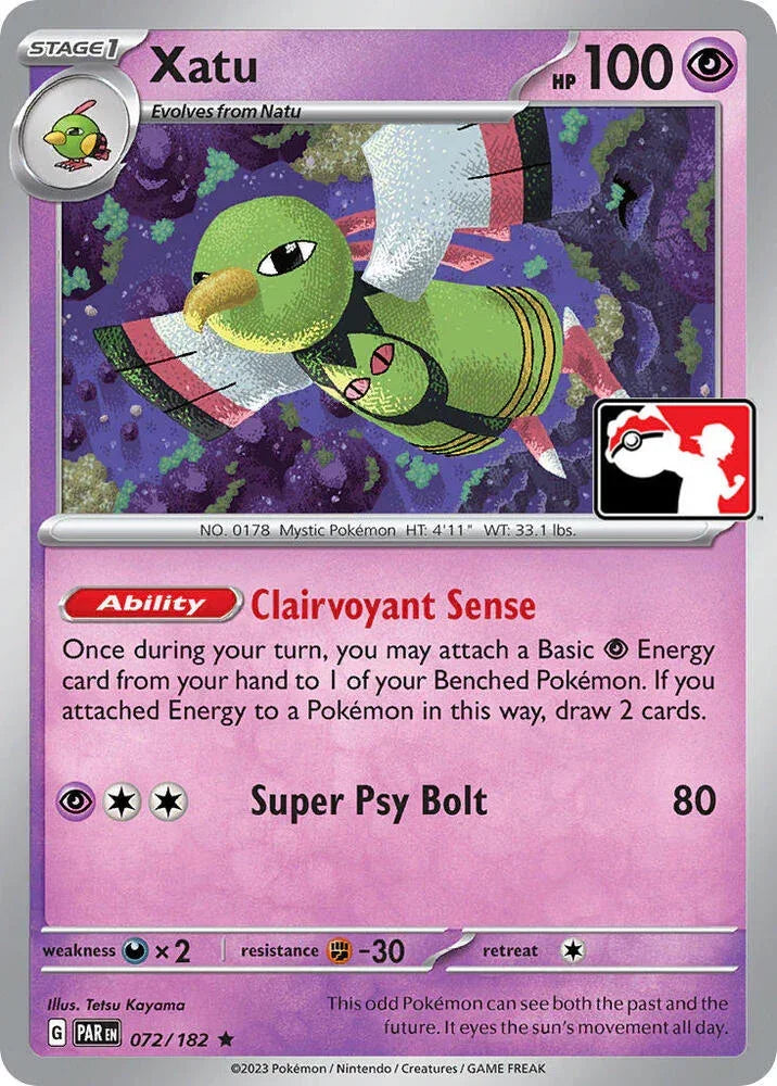 Xatu (072/182) [Prize Pack Series Five]