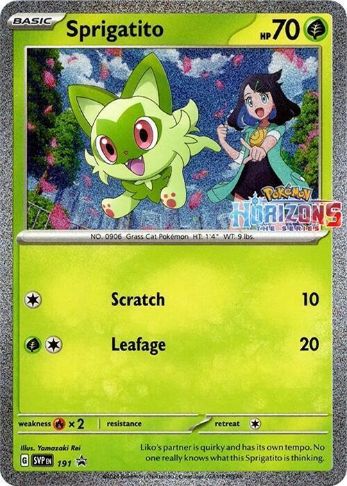 Sprigatito (191) [Scarlet & Violet: Black Star Promos]