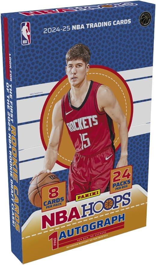 2024-25 Panini Hoops Basketball - Hobby Box
