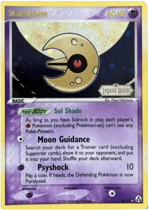 Lunatone (20/92) (Stamped) [EX: Legend Maker]