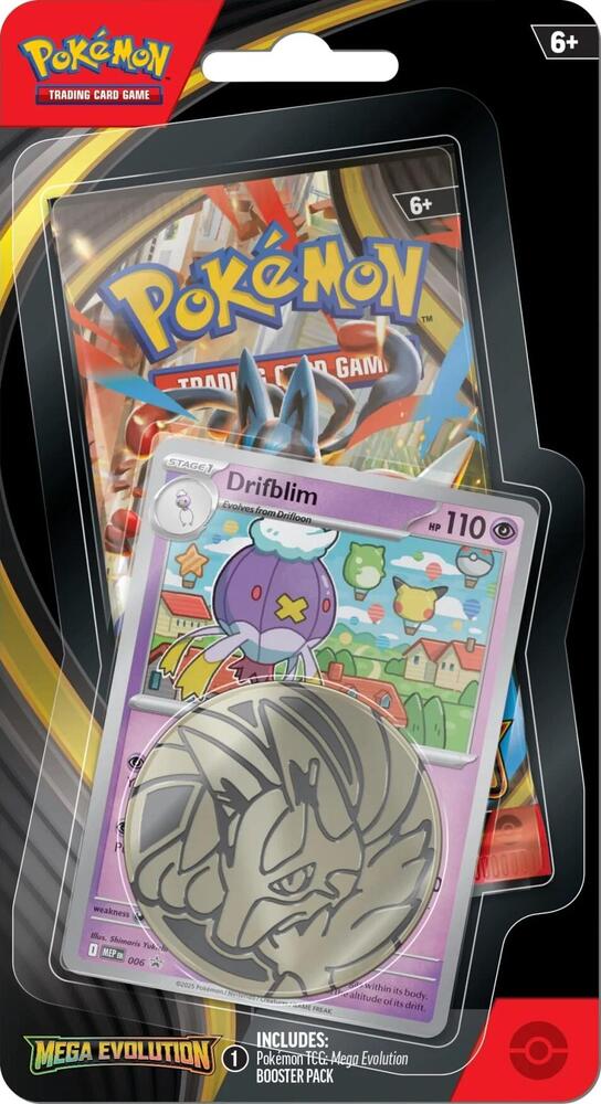 Pokemon Mega Evolution Checklane Blister Pack