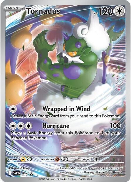 Tornadus (210) [Scarlet & Violet: Black Star Promos]