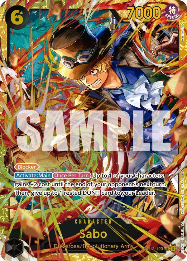 Sabo (120) [Carrying On His Will]