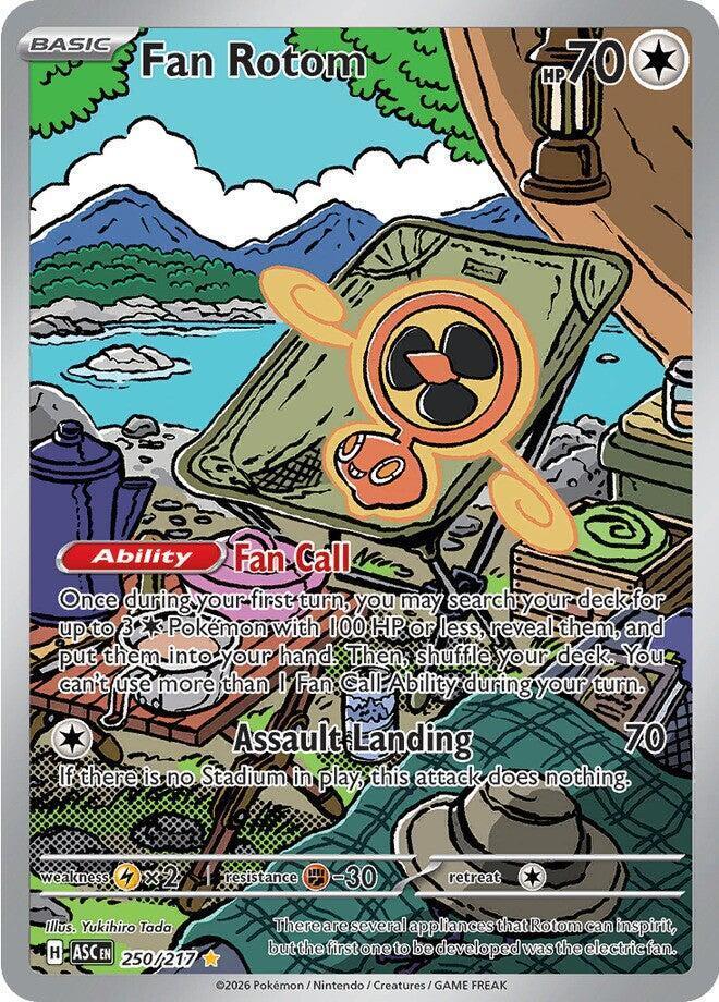 Fan Rotom (250/217) [Mega Evolution: Ascended Heroes]