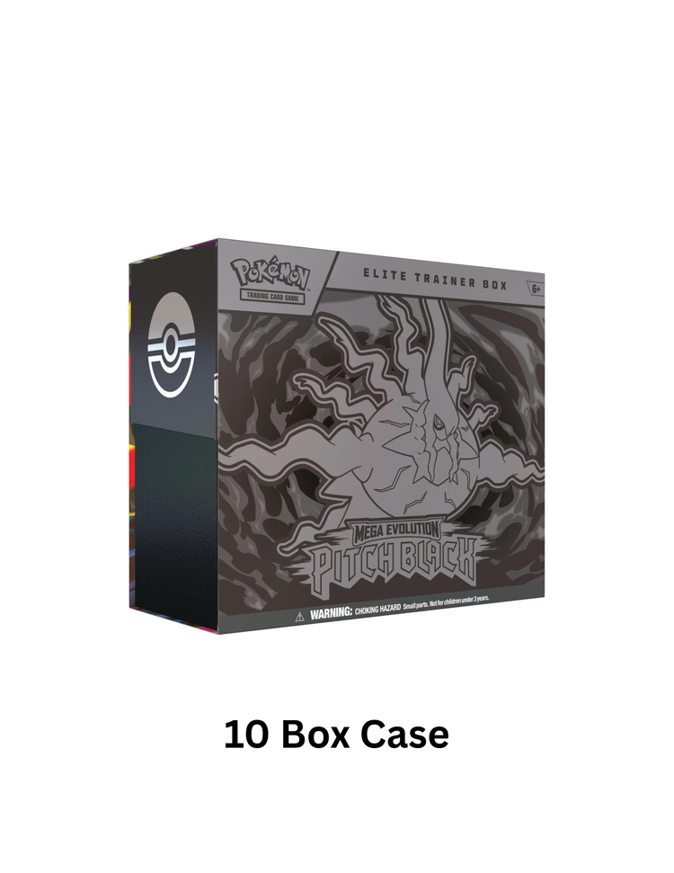 Pokemon Pitch Black Elite Trainer Box 10 Box Case