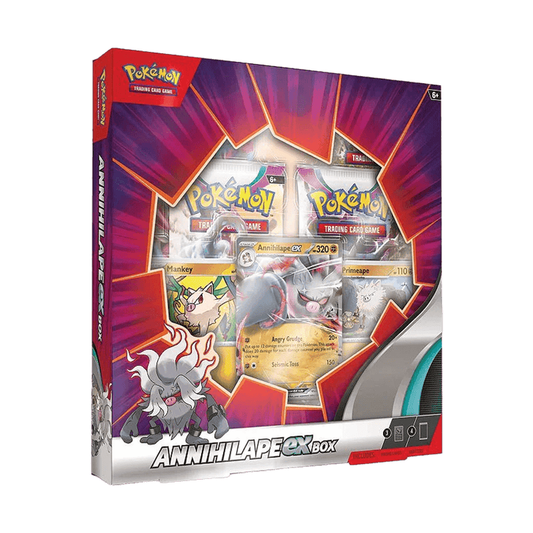 Pokémon TCG: Annihilape ex Box – Battle-Ready Fighting-Type Powerhouse with Promo Cards & Booster Packs