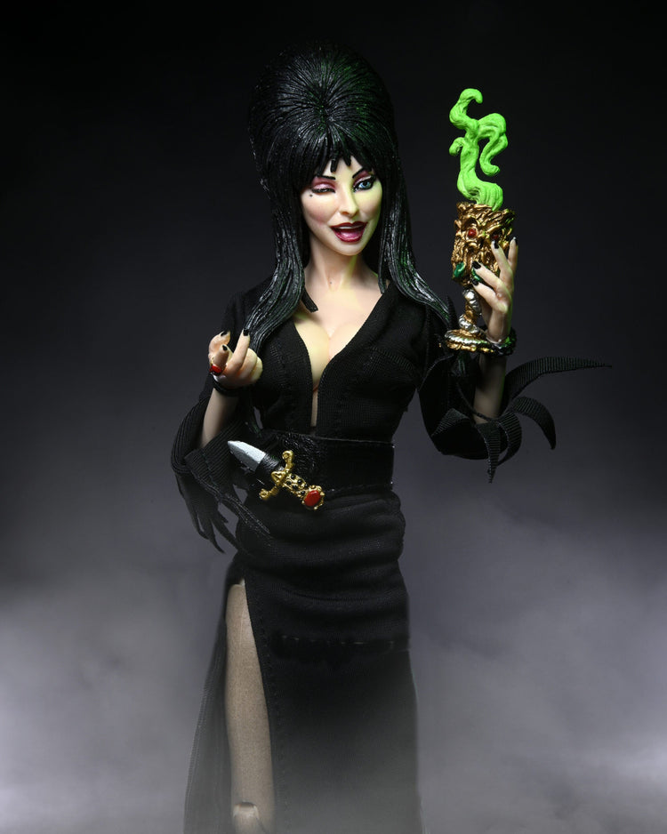 NECA Elvira, Mistress of the Dark – 8? Clothed Action Figure – Elvira