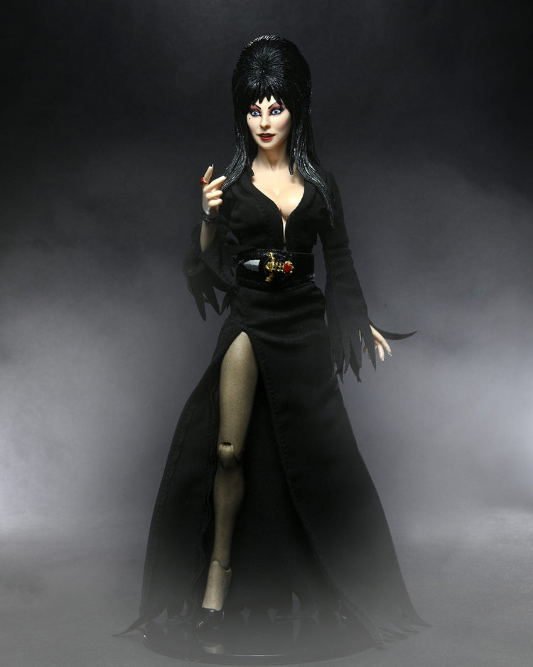 NECA Elvira, Mistress of the Dark – 8? Clothed Action Figure – Elvira