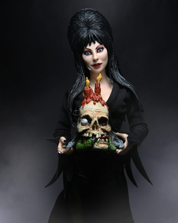 NECA Elvira, Mistress of the Dark – 8? Clothed Action Figure – Elvira