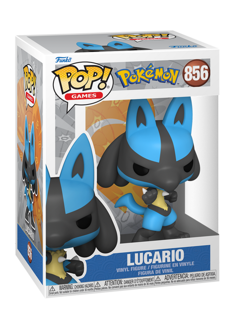 Funko Pop! Pokémon Lucario #856 Vinyl Figure