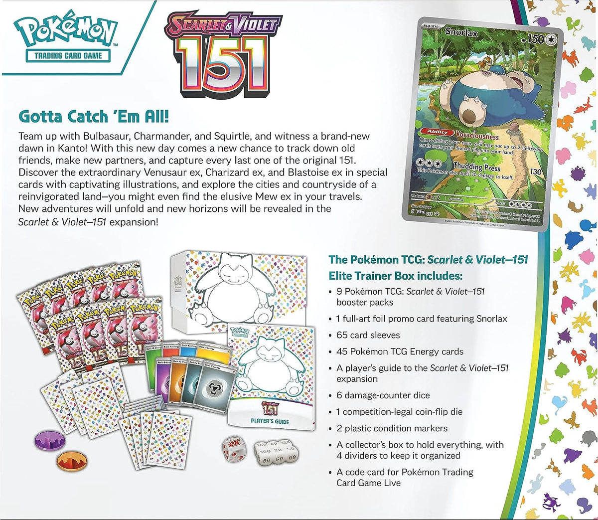 Pokémon TCG: Scarlet & Violet—151 Elite Trainer Box