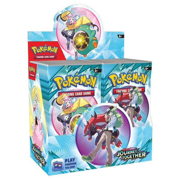 Pokémon TCG: Scarlet & Violet—Journey Together Enhanced Booster Display