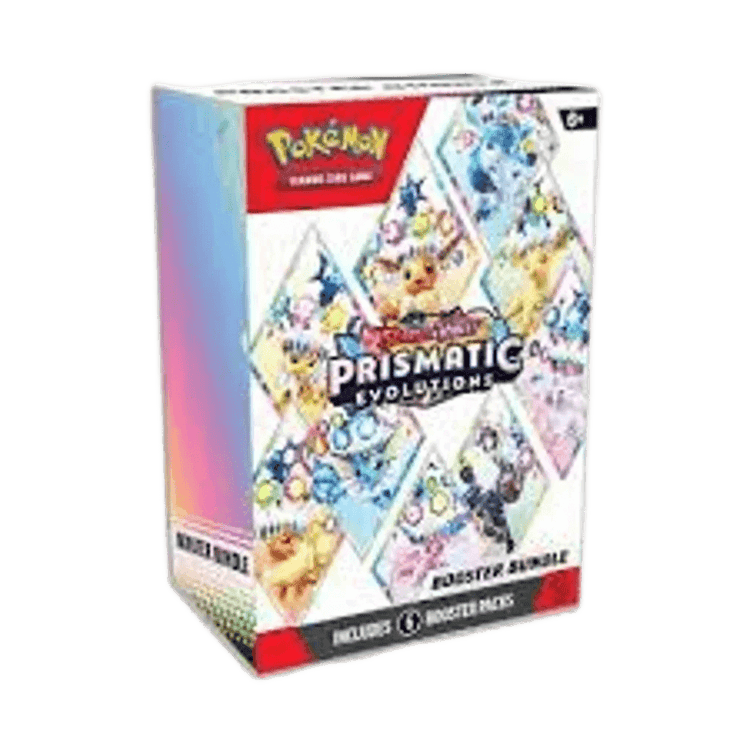Pokémon Scarlet & Violet Prismatic Evolutions Booster Bundle