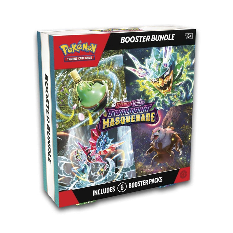 Pokémon TCG: Scarlet & Violet Twilight Masquerade Booster Bundle (6 Packs)