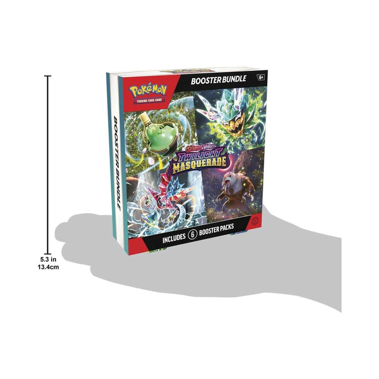 Pokémon TCG: Scarlet & Violet Twilight Masquerade Booster Bundle (6 Packs)