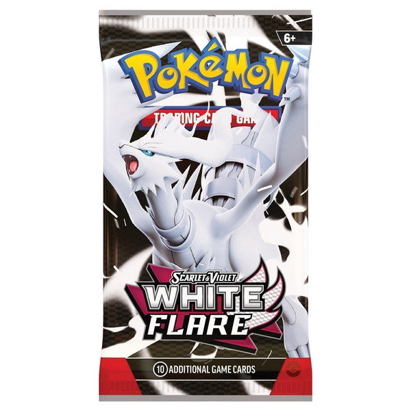 Pokemon Tcg Scarlet  Violet 105 White Flare 3 Pack Tech Blister