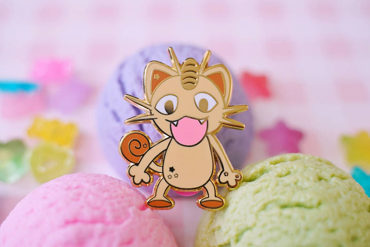 Pokemon: Meowth Enamel Pin