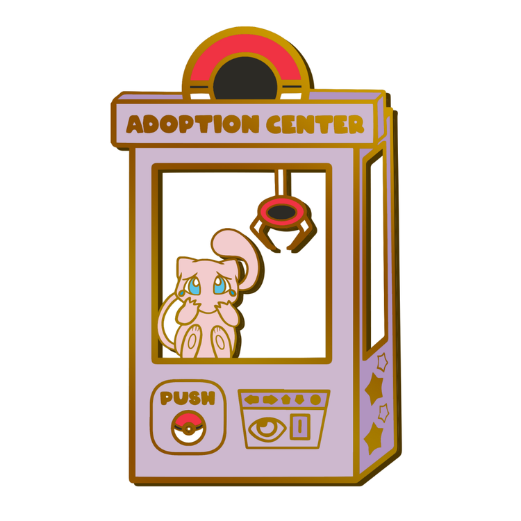 Pokemon: Mew Adoption Center Enamel Pin