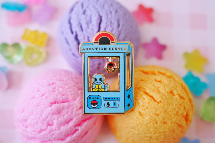 Pokemon: Squirtle Adoption Center Enamel Pin