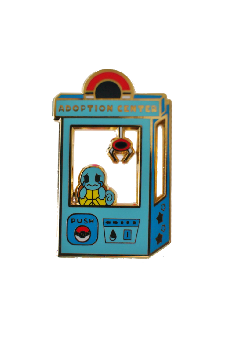 Pokemon: Squirtle Adoption Center Enamel Pin