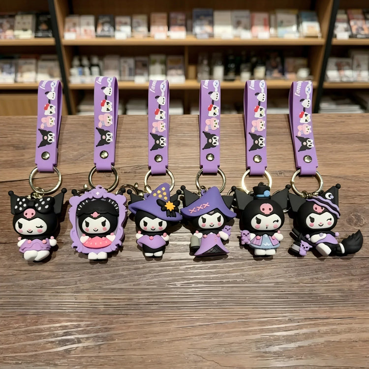 Rebel Kuromi Charm Keychain