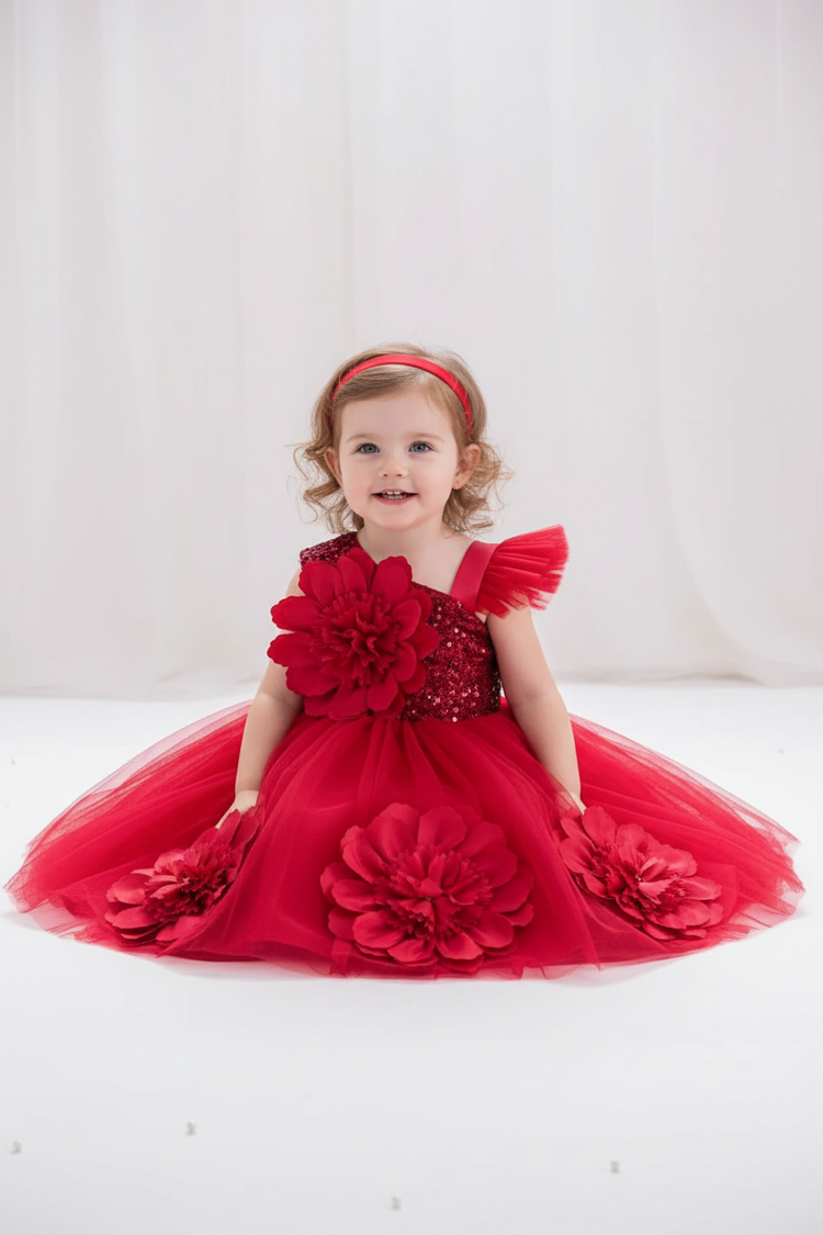 Toddler & Little Girls Birthday & Party Butterfly Dress