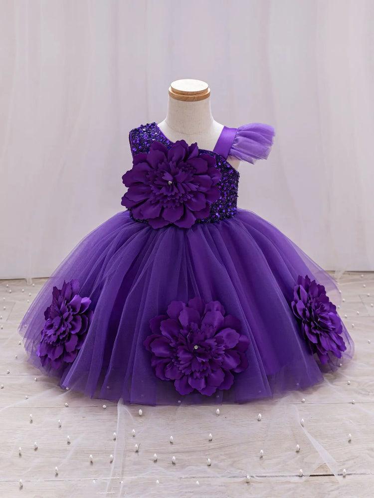 Toddler & Little Girls Birthday & Party Butterfly Dress