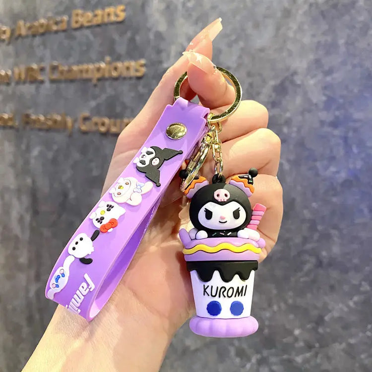 Rebel Kuromi Charm Keychain