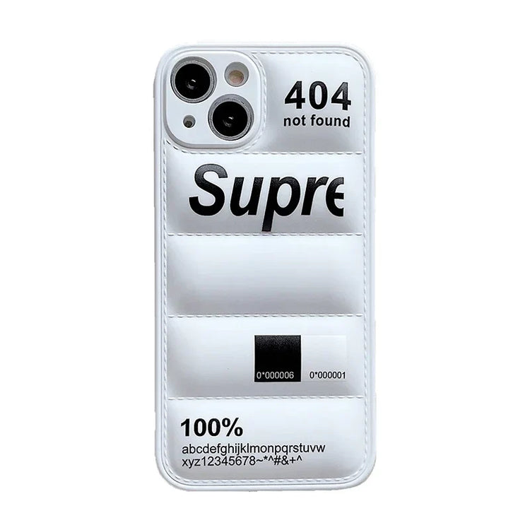 Jacket Puffer Case for iPhone 17 Pro Max 16 15 14 Plus 13 12 11 XR - Original Silicone Cover
