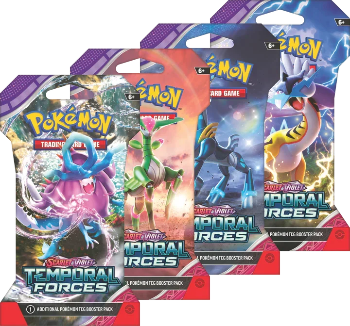 Pokémon TCG: Scarlet & Violet—Temporal Forces Sleeved Booster Pack