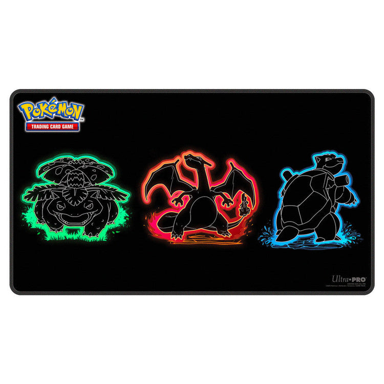 Pokémon Neon Kanto Holofoil Trading Card Playmat