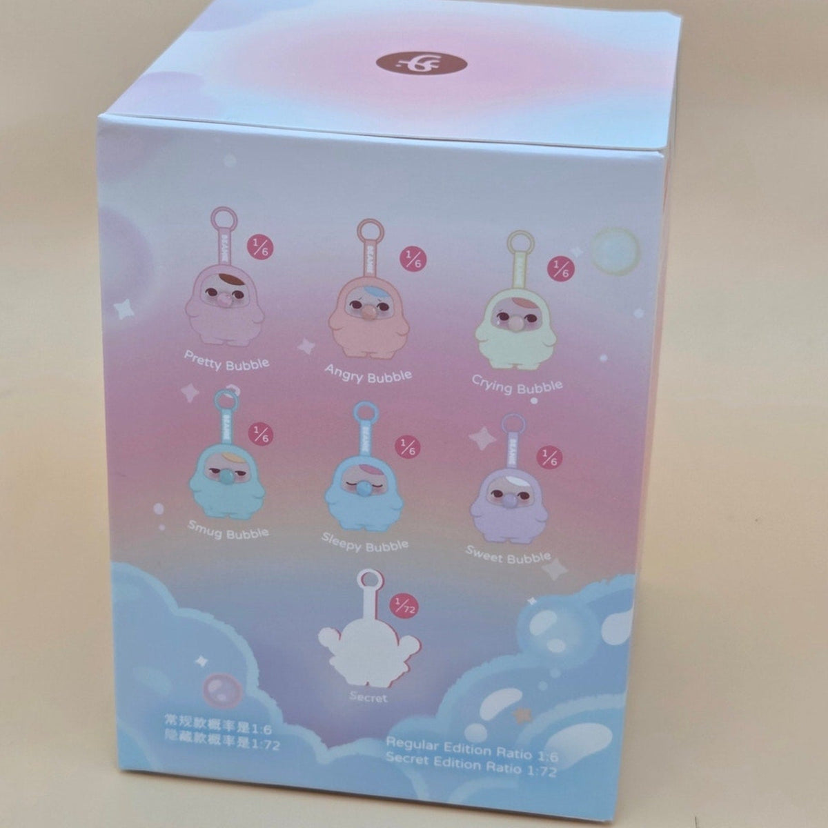 Pucky Beanie Bubble UP - Card Confirmed Angry Bubble