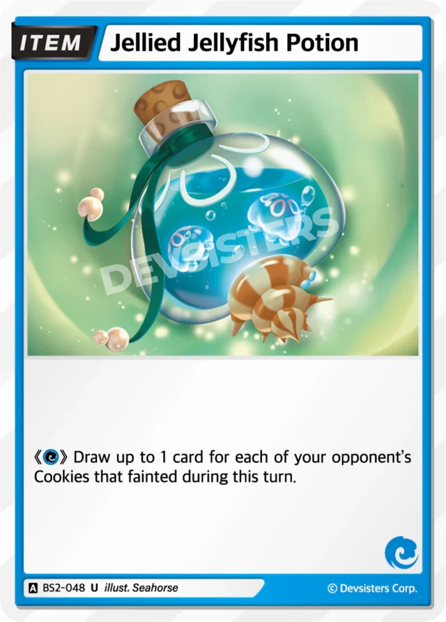Jellied Jellyfish Potion BS2-048 U | Uncommon Card