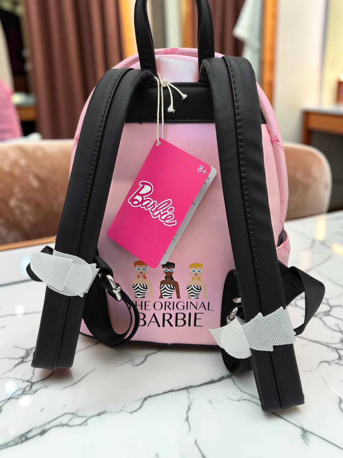 Loungefly Barbie Quilted Mini Backpack