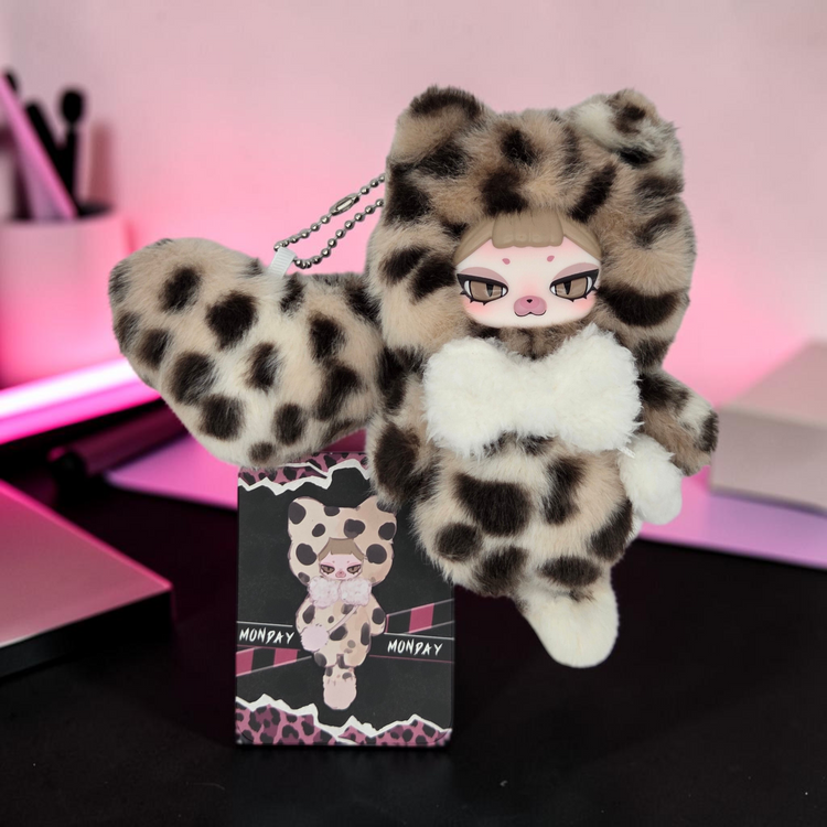 The Week Series Plush Toy Keychain Blind Box