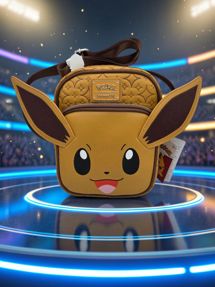 Loungefly Pokemon Eevee Character Crossbody Bag