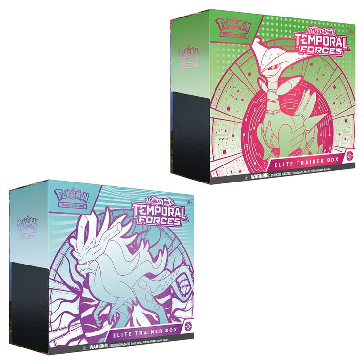 Pokemon  Tcg Scarlet  Violet 5 Temporal Forces Elite Trainer Box