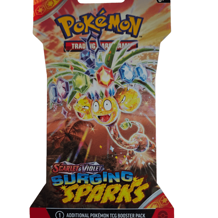 Pokemon Scarlet & Violet - Surging Sparks - Sleeved Booster Pack
