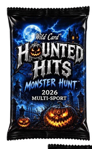 2026 Wild Card Haunted Hits Breakers Brick Hobby Pack